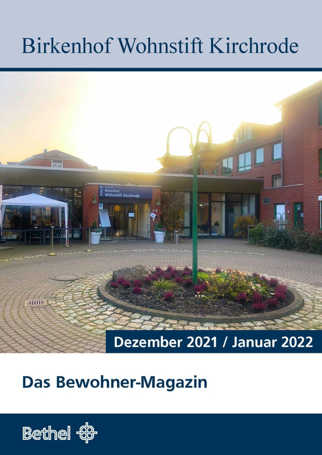 Bewohner Magazin Dezember 2021 / Januar 2022